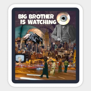 Big Brother Is Watching You Sticker